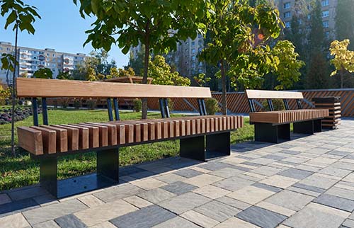 CANUE | Webinaires et coursWooden benches in the public park